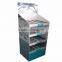 High quality Commercial design paper cardboard hook display for shoe retail