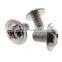 combo drive black mushroom head screw in stock