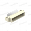 Denentech dual row right angle male DIN41612 connector