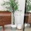 Custom Bonsai Modern Gold indoor outdoor garden ceramic succulent Planter Plant Flower Pot with Drainage Hole for Home decor
