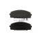 High performance disc brake pad with brake shim  04465-26420 D1434