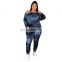 sweat pants 2021 joggin print tye dye add logo sets womens clothing two piece outfitsclothes custom sweater S-5XL