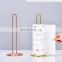 Paper Towel Holder Countertop Table Storage Bathroom Rose Gold Free Tissue Roll Toilet Metal Standing Kitchen Paper Towel Holder