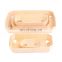 factory direct sale rectangle no-stick wood cake mould loaf cupcake bread baking mold with silicon paper