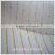 Metallic jacquard strips fabric