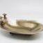 brass antique soap dish