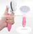 2021 New Technology Round Shape Dust Flea Remover Stainless Steel Rotated Comb Pet