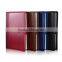 Custom printed personalized pu leather notebook