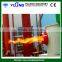 Environment Friendly Biomass Pellet Burner , Wood Waste Burner With Rotary Grater