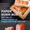 disposable pp plastic snack food boxfood grade disposable plastic food sushi box container tray packag