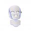 Wholesale 7 Color Led Photon Light Therapy Machines Home Use Face Facial Beauty Mask with Neck