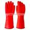 China Long Cuff Unlined Latex Rubber Crinkle Dipped Wholesale Work Gloves for Fishing Industry