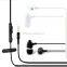 White hot sale metal headphone disposable earphones for apple ear buds