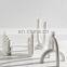 Wholesale Nordic Photo Props Wedding Decoration Candlestick Mumluk Plain Ceramic Candle Holder For Home Decor