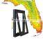Florida approved hurricane villa home manual aluminum awning window for house