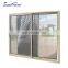 Superhouse 8-ft Sliding Glass Door Factory Sell Aluminium Sound Proof Double Sliding Glass Door With Grills