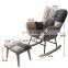 Hotsales single recliner sofa reclinable rocking chair living room chairs leisure lounge chair ottoman living room furniture