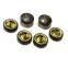 HLD Button Factory Wholesale 15mm plating spring snap button for garment