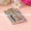 Wholesale metal wide magnetic clasps gold silver plated copper leather bracelet jewelry findings