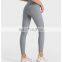 New Arrival Ribbed High Waist Slim Fit Naked Feeling Sports Gym Yoga Tights Women Workout Fitness Athletic Wear Leggings Pants