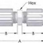 PFA straight connector SUA