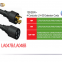 NEMA L14-20P/NEMA14-30R 125/250V Locking Power Supply Cord