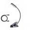 Gooseneck 8 LED Modern design Portable LED Book Lamp for music stand and book