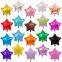 Oferta caliente. Globos de metalizado de helio inflables, de 5, 10, 18 y 24 pulgadas, en colores, en forma de estrella y planos, para decoración de cumplea?os