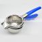 Latest 2015 Stainless Steel 304 Manual Juicer Lemon Squeezer with Silicone Handles Manual Citrus Juicer