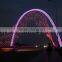 waterproof out door bridge rgb LED light project