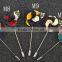 Fashion Lapel Fabric Flower Handmade Boutonniere Brooches Pin Stick Mens Accessories