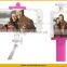 New Foldable Handheld Wireless Bluetooth Selfie Stick with Mirror