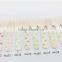 New Arrival!!! FDA SGS Certificated Wooden Cutlery Striped Polka Dot Chevron Wooden Forks Wholesale