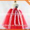 full-length ball gown flower dress for girls evening ball gown children fashion and hot party flower dress