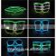 Wholesale el wire framed colorful glasses for party wedding in USA market