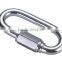 HIGH QUALITY ZINC PLATED MENTAL 15mm QUICK LINK