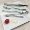 wholesale titanium black stinless steel dinner set