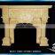 Beautiful art fireplace mantel