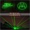 Rotating laser light projector for advertising landscape,10w Outdoor green laser landmark