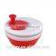2016 Multifunctional Plastic Collapsible Salad Spinner High Quality Plastic Salad Mixer