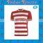 two colors striped practice soccer jersey with sublimation made