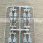 security equipment plastic push button injection molding