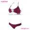 Hot Selling From China Fashion Red Halter Teenage Girls Swimwear