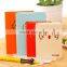 cute cat shape die cut handmade paper journal with edge printing