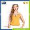 New Model Fashion Candy Color Chiffon Sleeveless Shirt For Women
