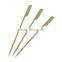 Customized Logo Disposable Bamboo Paddle Skewers For BBQ