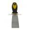 1.5 inch Flexible Stainless Steel Blade and dual color Soft Grip plastic handle Scraper putty knife