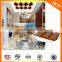 The beautiful pvc ceiling grid insead of gypsum ceiling tiles for office decorative