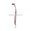 Special fishtail handle 10 pieces sythetic hair rose gold makeup brushes