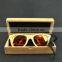Hot sell natural bamboo eyeglasses polarized sunglasses 2016 bamboo glasses